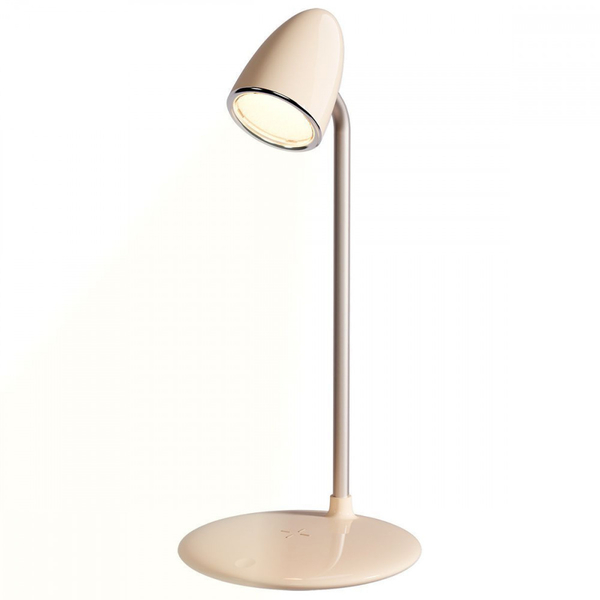 Настільна лампа з Бездротовою Зарядкою Proove Modern Beige