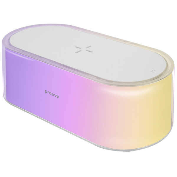 Нічник з Бездротовою Зарядкою Proove Glow 1200mAh White, изображение 7