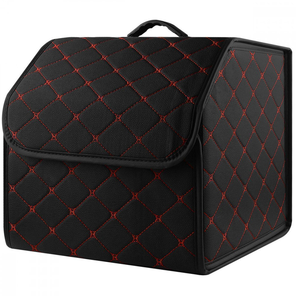 Органайзер у багажник автомобіля 34см*30см*30см Black red
