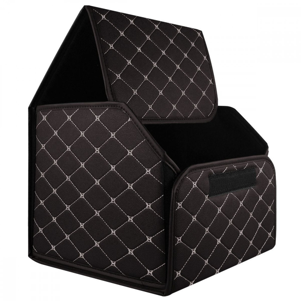 Органайзер у багажник автомобіля 34см*30см*30см Black beige, изображение 10