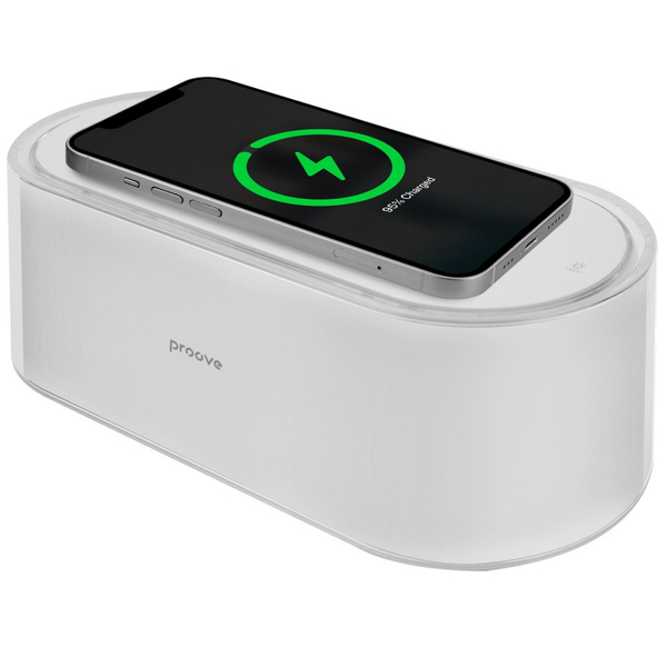 Нічник з Бездротовою Зарядкою Proove Glow 1200mAh White, изображение 10