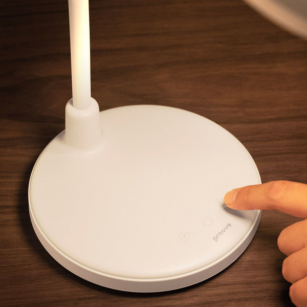 Настільна лампа акумуляторна Proove On Fleek 2200mAh White, зображення 11