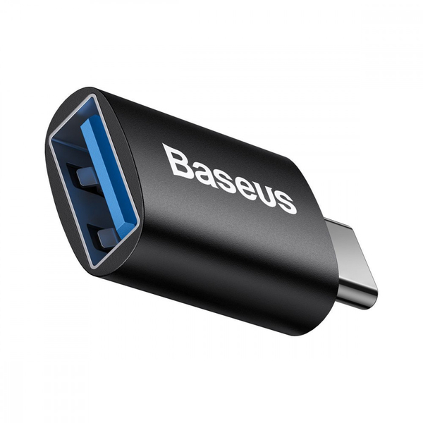 Перехідник Baseus Ingenuity Mini OTG USB 3.1 to Type-C Black, изображение 6
