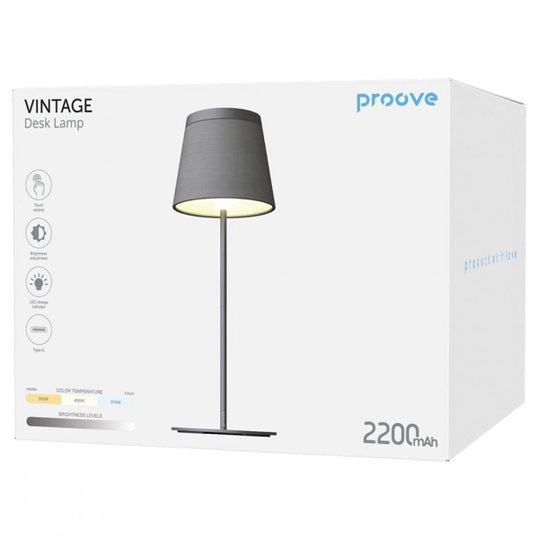 Настільна лампа Proove Vintage Black, изображение 2