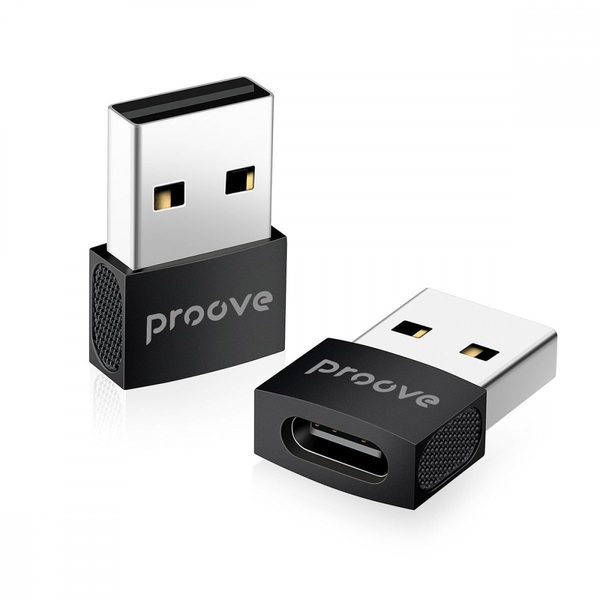 Адаптер OTG Proove Extension Type-C to USB Black, зображення 3
