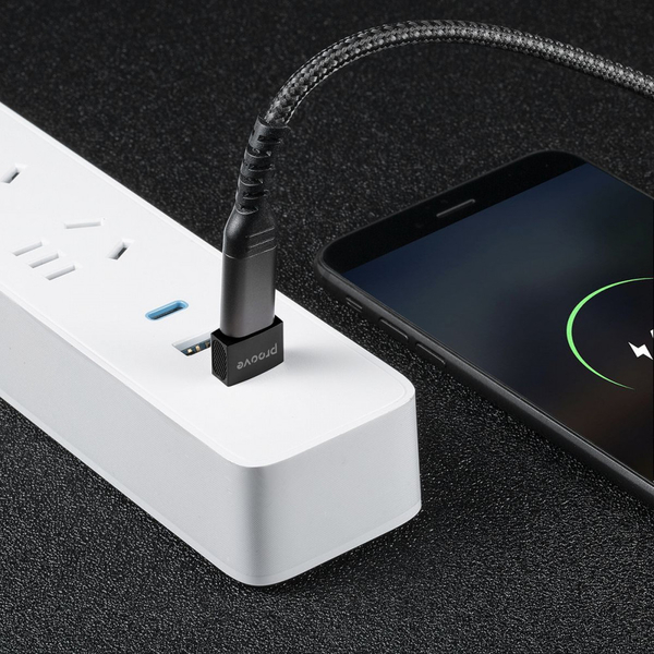 Адаптер OTG Proove Extension Type-C to USB Black, зображення 6