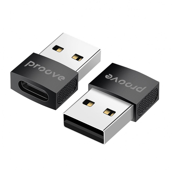 Адаптер OTG Proove Extension Type-C to USB Black, зображення 4