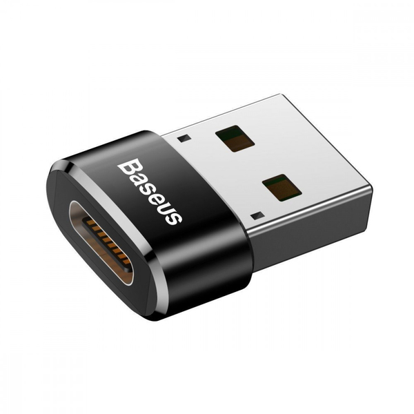 Перехідник Baseus Type-C to USB Black, изображение 5