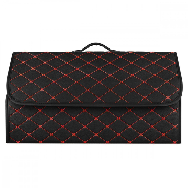 Органайзер у багажник автомобіля 54см*30см*30см Black red, изображение 7