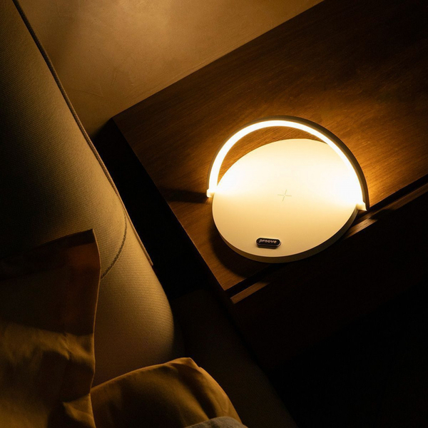 Нічник з Бездротовою Зарядкою Proove Light Bridge White, зображення 7