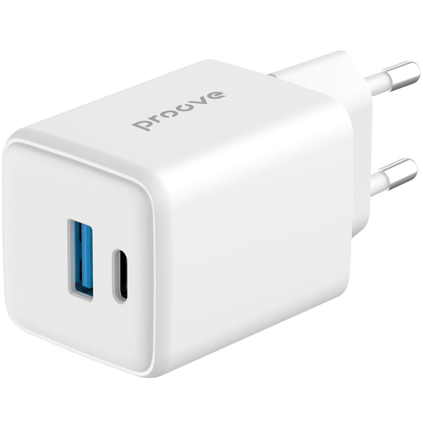 Мережевий зарядний пристрій Proove Pocket GaN 30W (Type-C + USB) Black, зображення 6