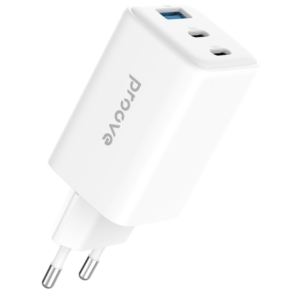 Мережевий зарядний пристрій Proove Pocket GaN 65W (2Type-C + USB) Black, изображение 7