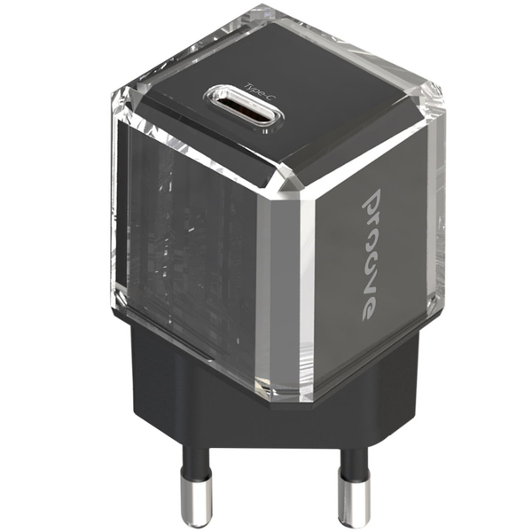 Мережевий зарядний пристрій Proove Pure GaN 30W (Type-C) White, изображение 4