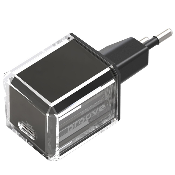 Мережевий зарядний пристрій Proove Pure GaN 30W (Type-C) White, зображення 5