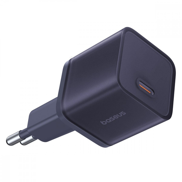 Мережевий зарядний пристрій Baseus GaN5S 30W (Type-C) White, зображення 6