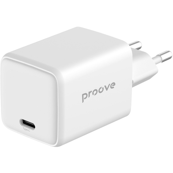 Мережевий зарядний пристрій Proove Pocket GaN 25W (Type-C) White, изображение 8