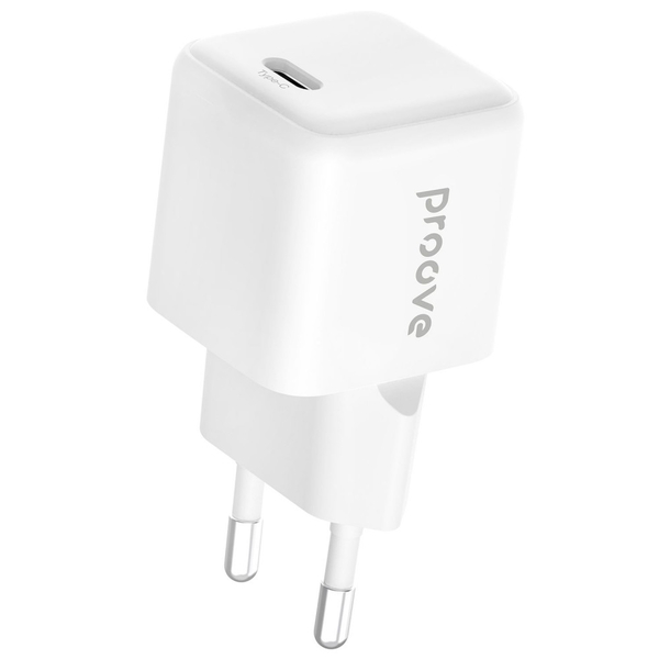 Мережевий зарядний пристрій Proove Pocket GaN 25W (Type-C) White