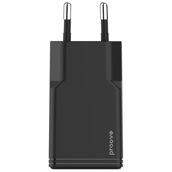 Мережевий зарядний пристрій Proove Slender 20W (Type-C) Black, зображення 4