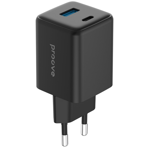 Мережевий зарядний пристрій Proove Pocket GaN 45W (Type-C + USB) White, изображение 2