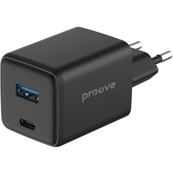 Мережевий зарядний пристрій Proove Pocket GaN 45W (Type-C + USB) White, изображение 4
