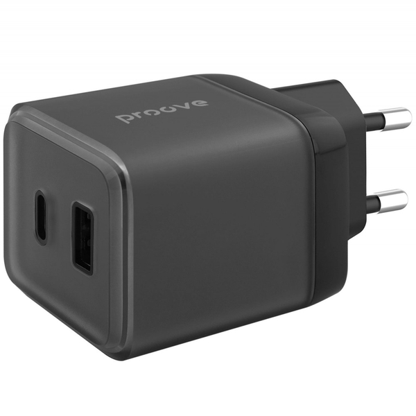Мережевий зарядний пристрій Proove Pure GaN Plus 30W (Type-C + USB) White, зображення 5