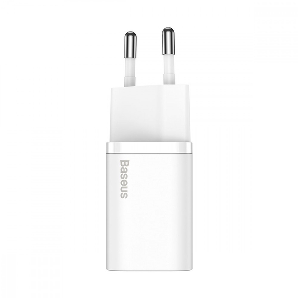 Мережевий зарядний пристрій Baseus Super Silicone Quick Charger Charger 20W (Type-C) Blue, изображение 3