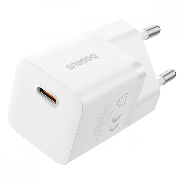 Мережевий зарядний пристрій Baseus GaN5 Mini Fast Charger Type-C 25W Black, зображення 6