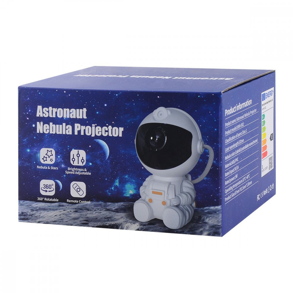 Лазерний нічник-проектор зоряного неба Nebula Spectrum (Type-C version) White, изображение 2