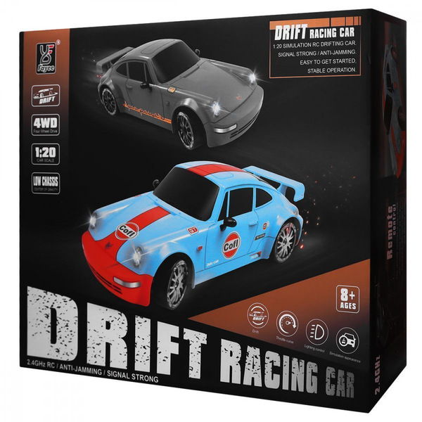 Машинка для дрифту на радіокеруванні Porsche GT 911 Gray, зображення 2
