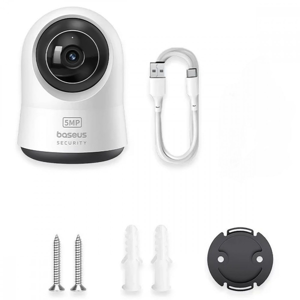 IP Камера Baseus Security P1 Pro Indoor 3K (Adapter not Included) White, зображення 4