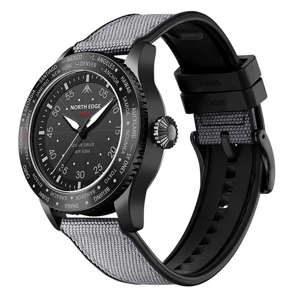 Механічний Годинник NORTH EDGE MACH Black, изображение 3
