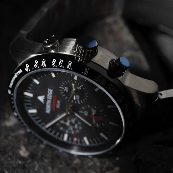 Механічний Годинник NORTH EDGE Longwings Black, изображение 6