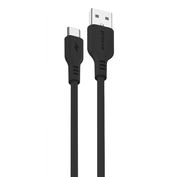Кабель Proove Rebirth USB to Type-C 2.4A (1m) Black