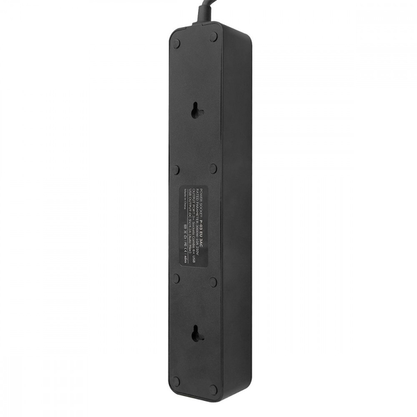 Мережевий фільтр Proove Power Strip P-03 (3 розетки + 4 USB + 2 Type-C) 2М Black, зображення 4