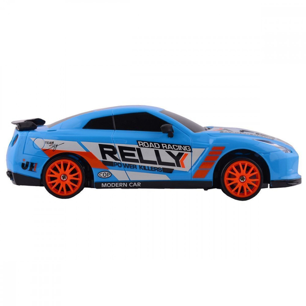 Машинка для дрифту на радіокеруванні Rally Series Nissan GT-R 4WD Blue, зображення 4