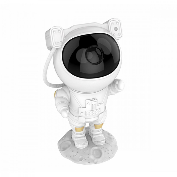 Лазерний нічник-проектор зоряного неба Astronaut 1500 mAh White, зображення 4