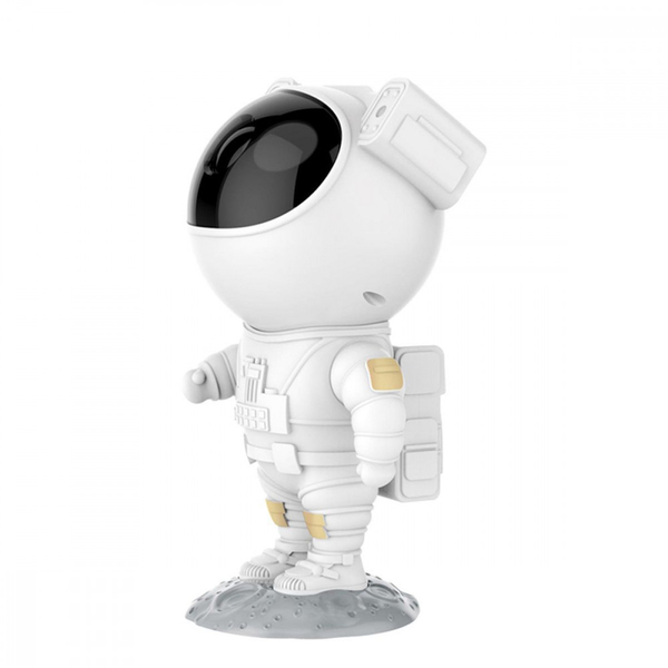 Лазерний нічник-проектор зоряного неба Astronaut 1500 mAh White, зображення 5
