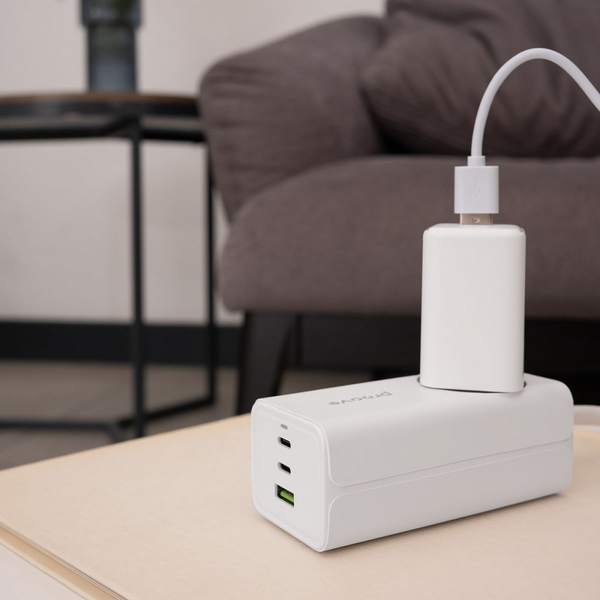 Мережевий фільтр Proove Power Strip PD-02 65W (2 Type-C + 1USB) White, зображення 12