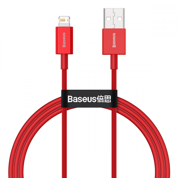 Кабель Baseus Superior Series Fast Charging Lightning 2.4A (1m) Red