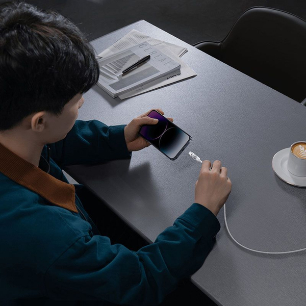 Кабель Baseus Gem Fast-Charging Type-C to Lightning 20W 1m Purple, изображение 2
