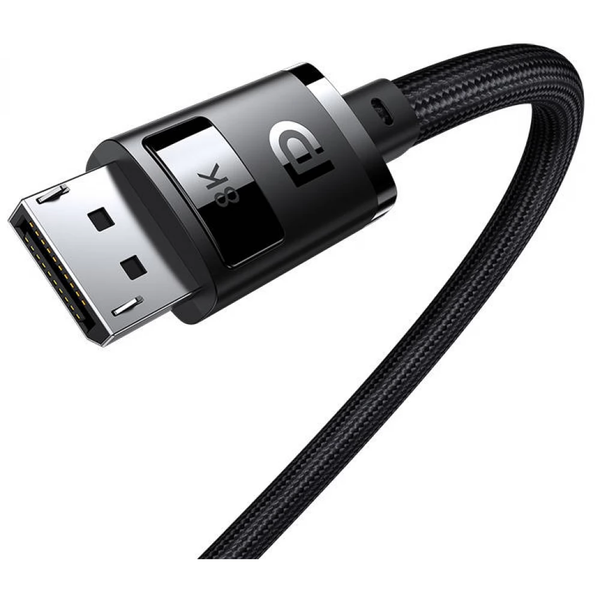 Кабель Baseus High Definition Series DP 8K to DP 8K (1,5m) Black, изображение 3