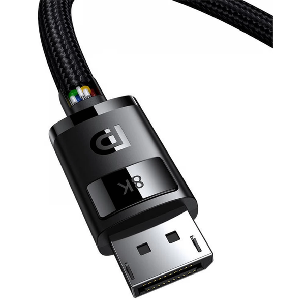 Кабель Baseus High Definition Series DP 8K to DP 8K (1,5m) Black, зображення 4