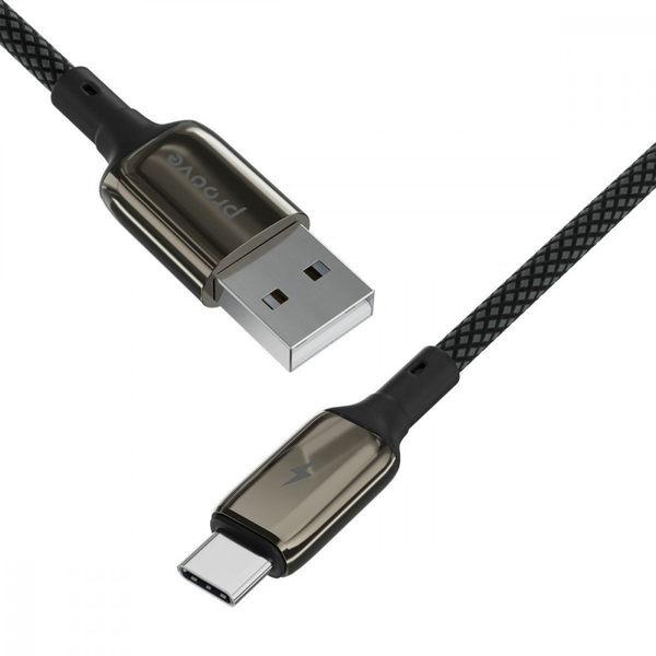 Кабель Proove Dense Metal USB to Type-C 3A (1m) White, изображение 6