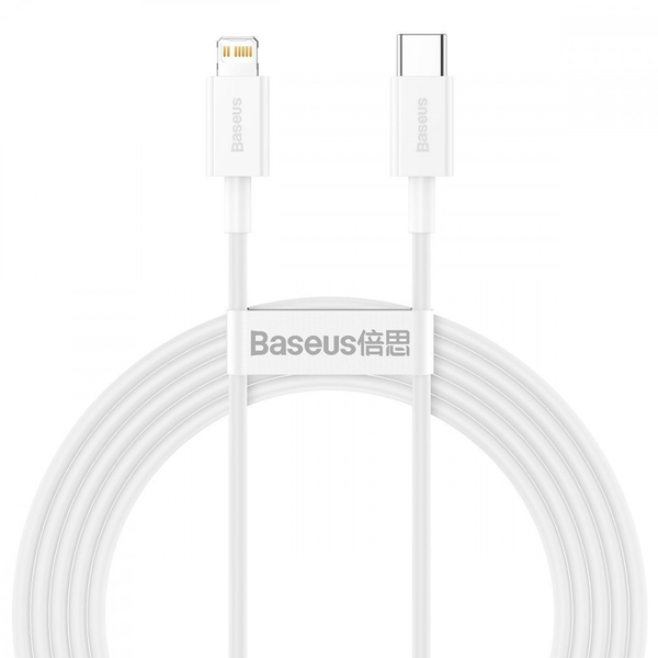 Кабель Baseus Superior Series Fast Charging Type-C to Lightning PD 20W (2m) White