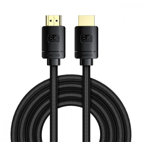 Кабель Baseus High Definition HDMI 8K to HDMI 8K (3m) Black