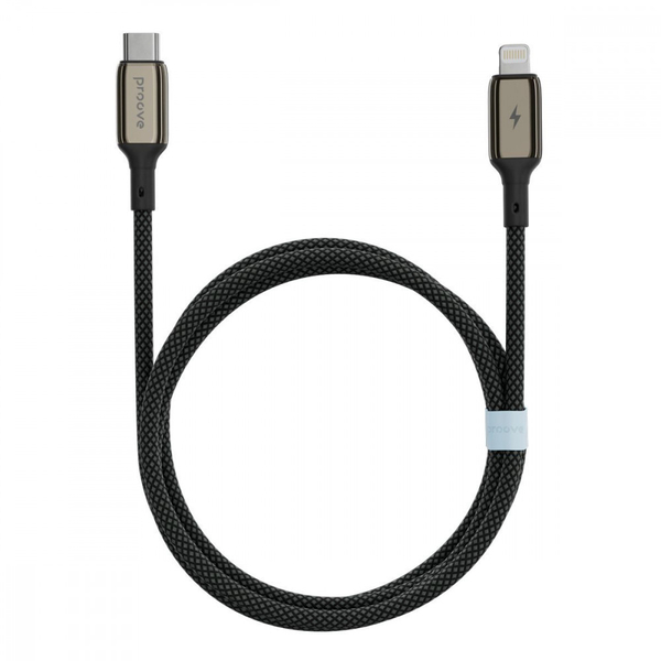 Кабель Proove Dense Metal Type-C to Lightning 27W (1m) White, зображення 6
