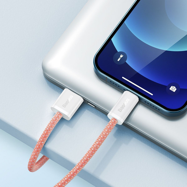 Кабель Baseus Dynamic Series Fast Charging Lightning 2.4A (2m) Blue, изображение 4