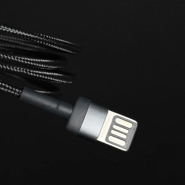 Кабель Baseus Cafule Lightning Special Edition 2.4A (1m) Red/black, изображение 5