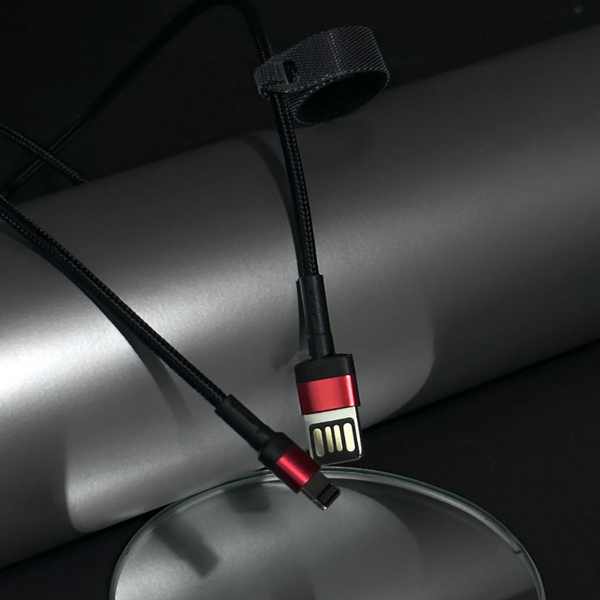 Кабель Baseus Cafule Lightning Special Edition 2.4A (1m) Red/black, изображение 11