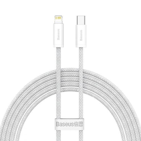 Кабель Baseus Dynamic Series Fast Charging Type-C to Lightning 20W (2m) White